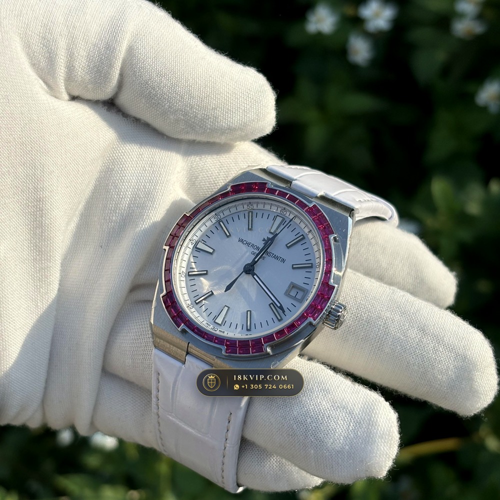 Vacheron Constantin Overseas Self-Winding 41mm Ref. 4500V — Private Vault Edition — Studio Gallery Plate V in 904L Stainless Steel Custom Architecture (152.2g Verified Mass, Vacheron Constantin Cal. 5100 - 22K Gold Maltese Rotor)