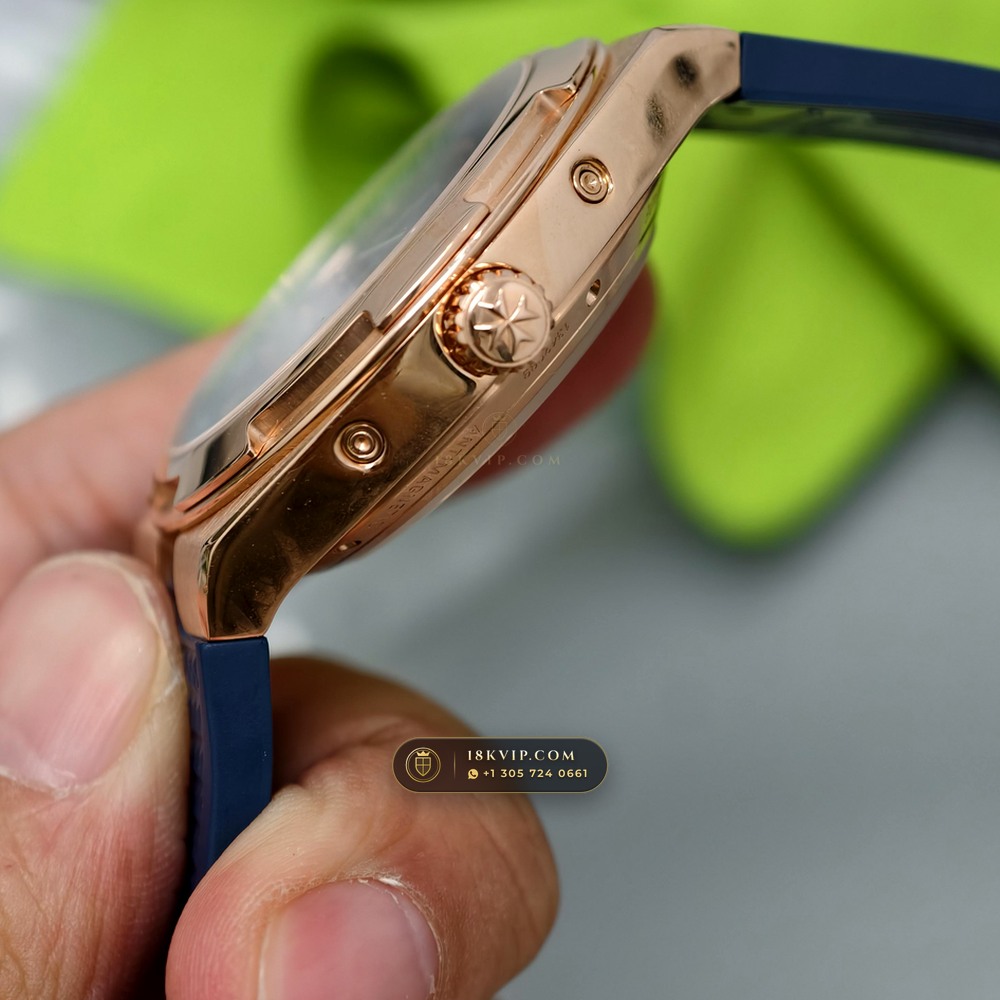 Vacheron Constantin Overseas Perpetual Calendar / Ultra-Thin 18K Rose Gold Ref. 4300V — Private Vault Edition — Studio Gallery Plate V in 18K Rose Gold Au750 (176.2g Verified Mass, Vacheron Constantin Cal. 1120 QP/1 Ultra-Thin)