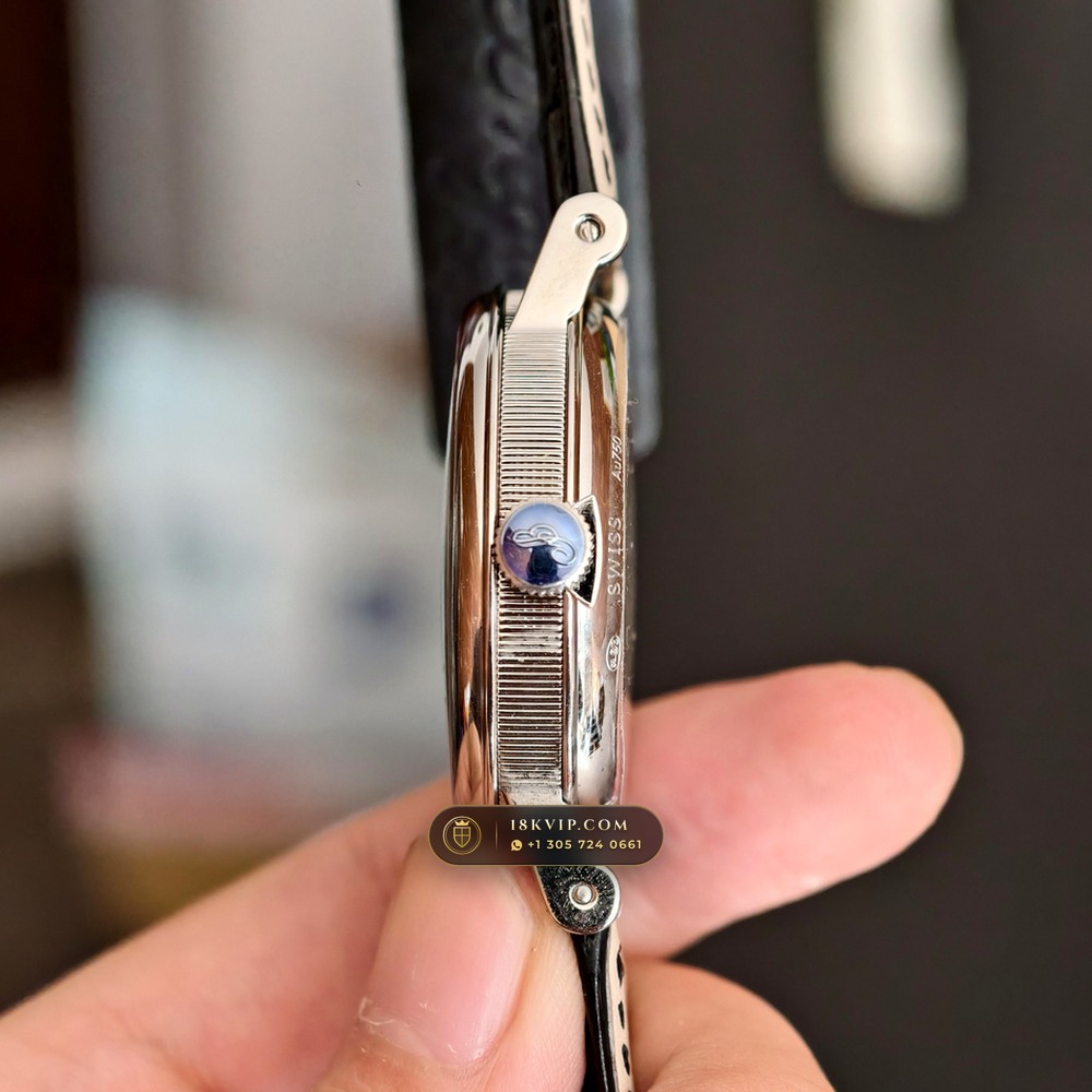Breguet Tradition Automatique Seconde Retrograde 40mm 18K White Gold Ref. 7097BB/G1/9WU — Private Vault Edition — Studio Gallery Plate IV in 18K White Gold Au750 (86.8g Verified Mass, Breguet Manufacture Cal. 505SR1 - Inverted Silicon Escapement)